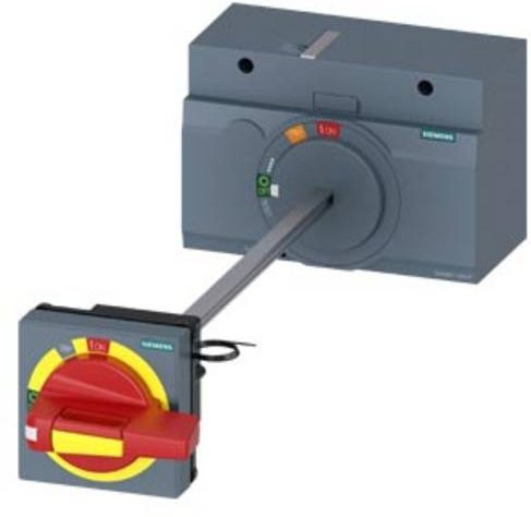 Siemens Türkupplungsdrehantrieb 3VA9467-0FK27 in Grau, Breite: 13,8 cm, Höhe: 9,4 cm - Bild 1