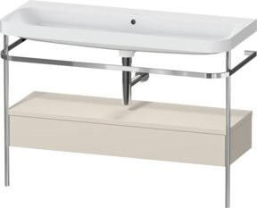 Duravit Möbelwaschtisch-Kombi Happy D.2 Plus in Weiß, B/T/H: 117,5 x 49 x 85 cm - Bild 1