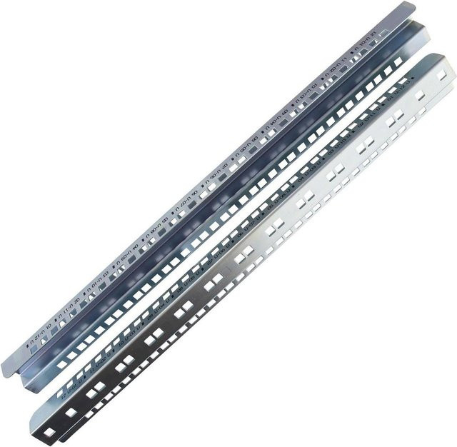 Lanview Installationsschiene RAX410 in Silber, 12U - Bild 1