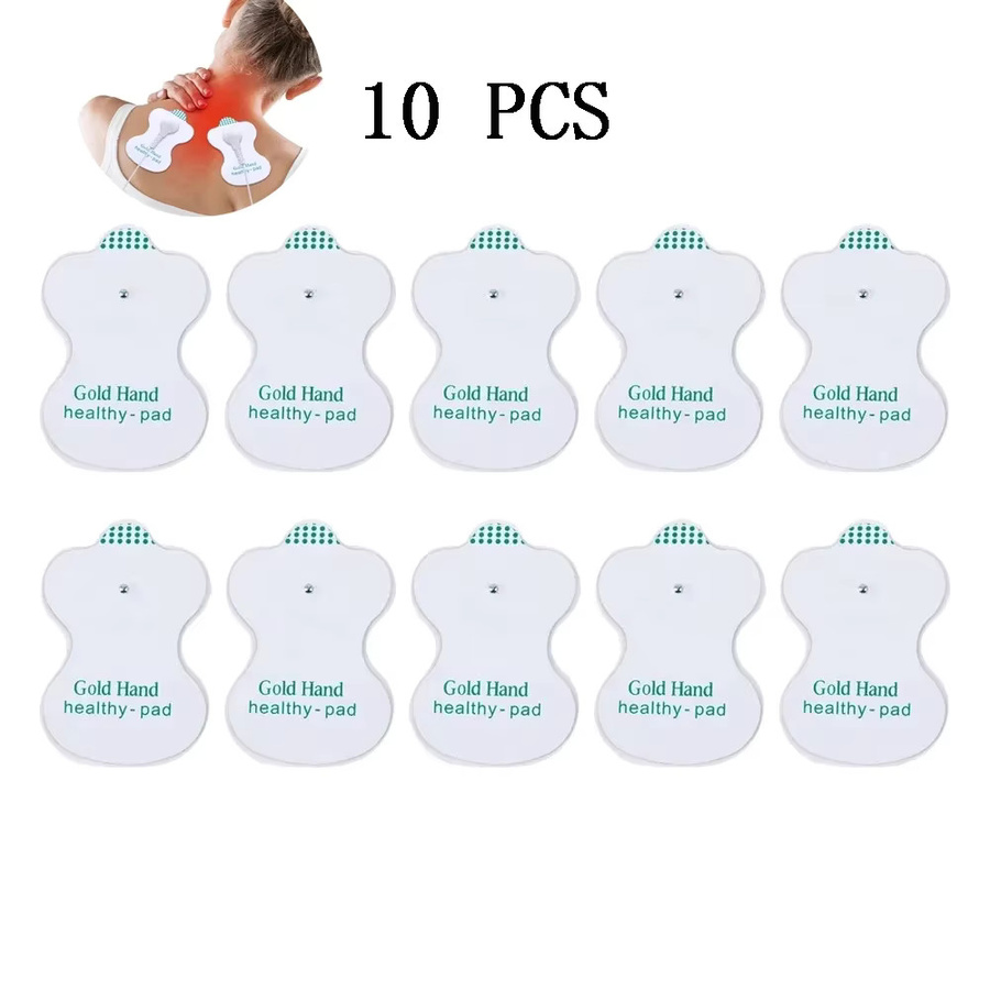 VamsLuna Elektrodenpads, Selbstklebende Gelpads für EMS Muskelstimulator, Unisex - Bild 2