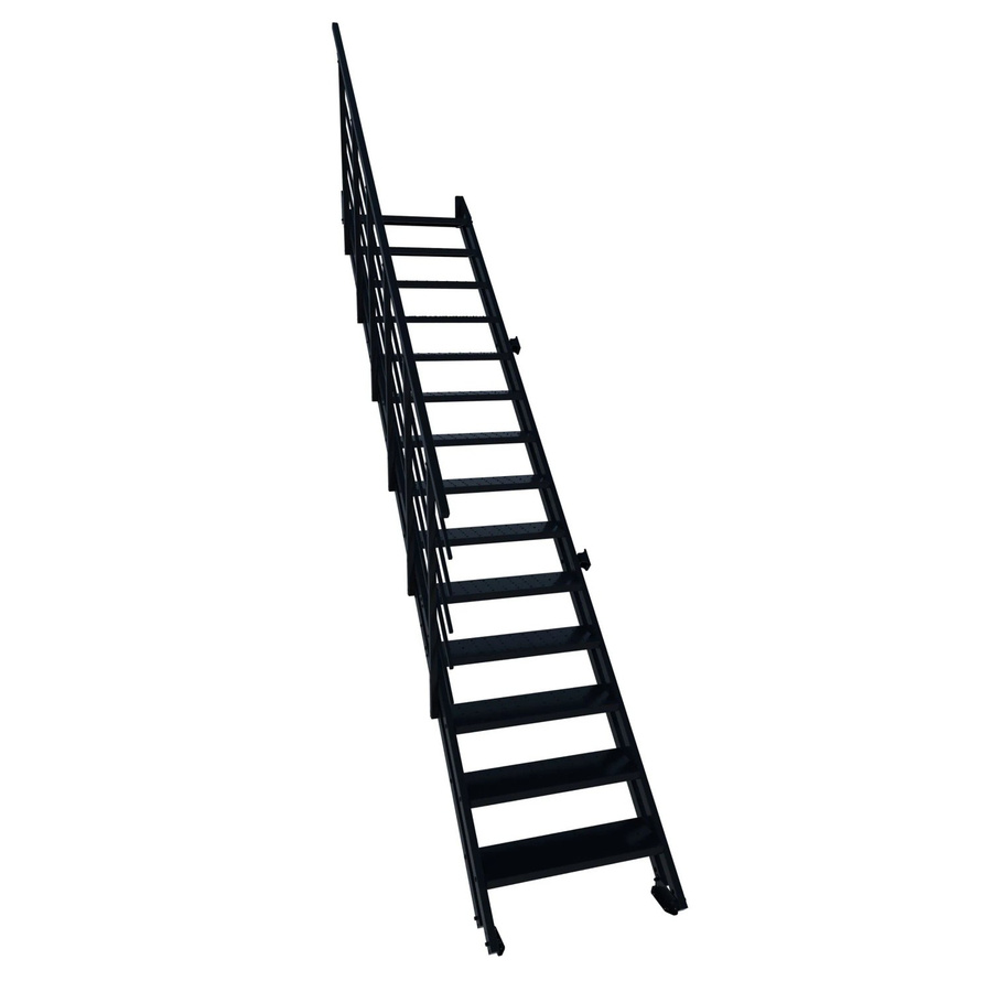 Minka Raumspartreppe Flex Schwarz mit 14 Stufen - Bild 2
