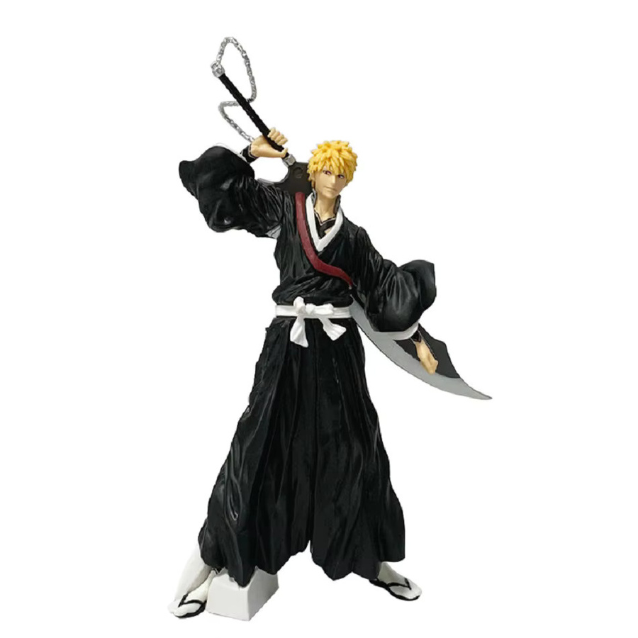 Bandai Bleach Kurosaki Ichigo Actionfigur, Einzelfigur, Kunststoff, Schwarz - Bild 3