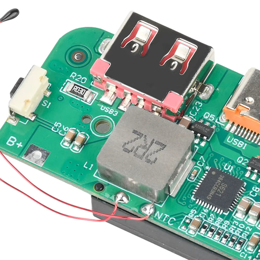 diymore 22,5 W Schnelllademodul mit TFT-Farbbildschirm und Digitalanzeige für 3,7 V ternäre Lithium-Batterien - Bild 4