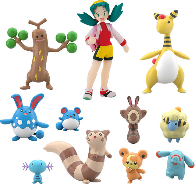 Pokemon Re-ment Proportional Time City Serie Blind Box Dekorationsfigur für deinen Schreibtisch - Bild 1