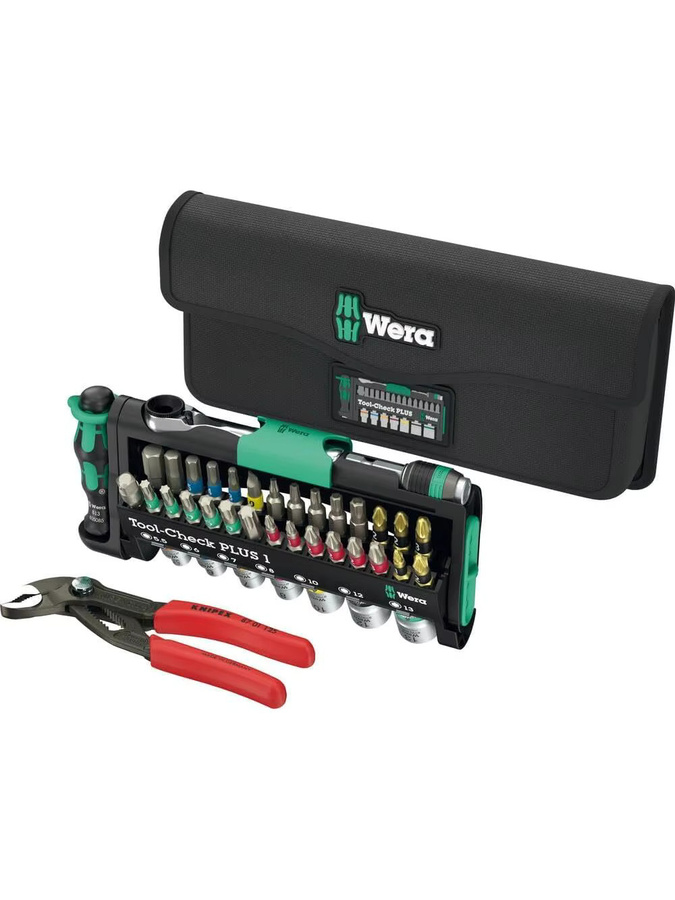 Wera Tool-Check Combi 1 Set, 1/4 Zoll, 40-teilig - Bild 4