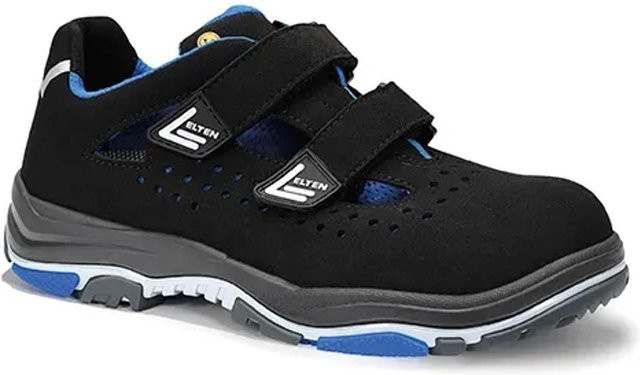 Elten Sicherheitssandale Impulse Ea Blue Easy ESD S1 in Blau und Schwarz, Größe 41 - Bild 1
