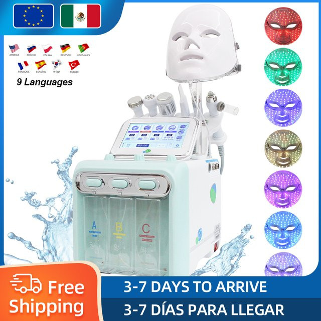 YUET WIN 7-in-1 Gesichtsmaschine mit Wasserdermabrasion, Unisex - Bild 1