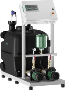 Wilo Regenwasser-Nutzungsanlage RainSystem AF400-2 Medana L603/EC2+1 mit 1,1 kW, 400 V, 50 Hz - Bild 1