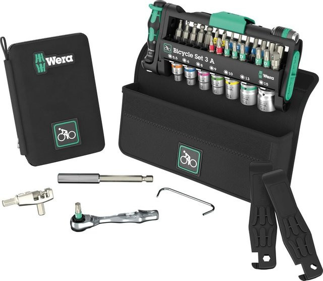 Wera Fahrrad-Set 3 A, 40-teilig, schwarz - Bild 1