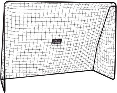 Hudora Fußballtor XXL in Schwarz aus Stahl und Polyester, Breite: 300 cm, rechteckig - Bild 1