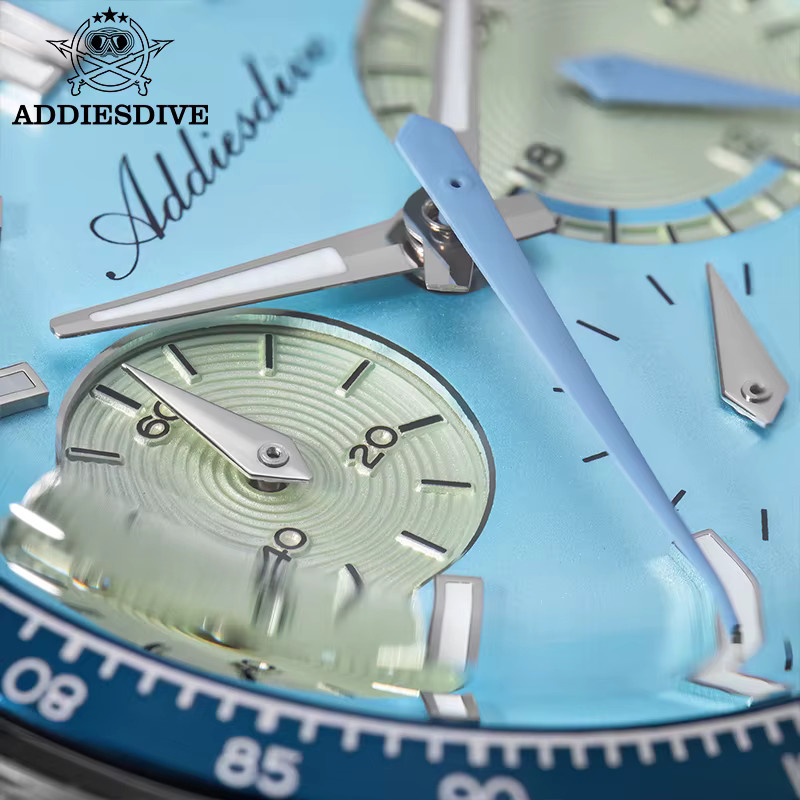 ADDIESDIVE Chronograph, Quarz, Edelstahl, 37 mm, Herren - Bild 4