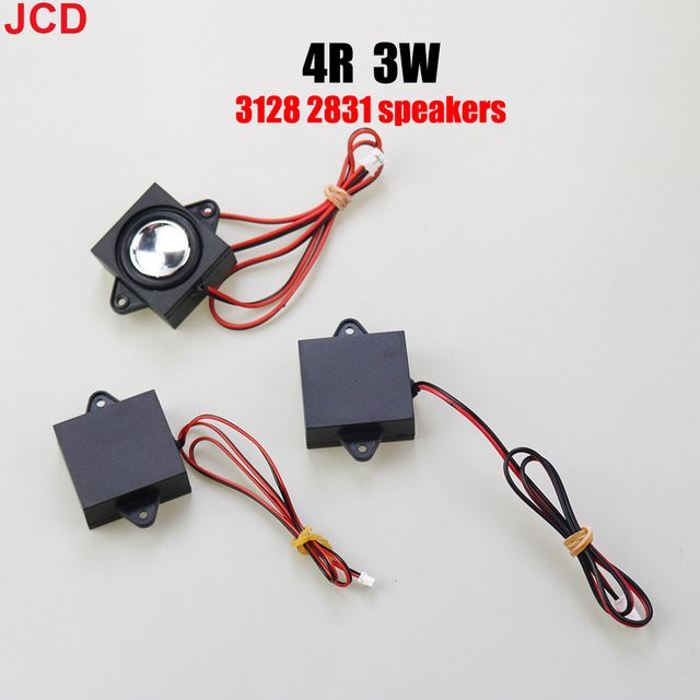 Jcd Full Range Lautsprecher 4 Ohm 3W Schwarz für 3128 und 2831 Sound Cavity Anwendungen - Bild 1