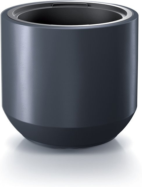 PROSPERPLAST Blumentopf Heos Anthrazit B: 47,0 cm, T: 47,0 cm, H: 56,8 cm - Bild 1