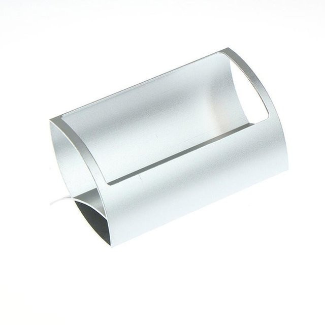 Kreativer Metall Kartenhalter von ouyaohong als Memo Clip und Business Display Ständer in Silber - Bild 1