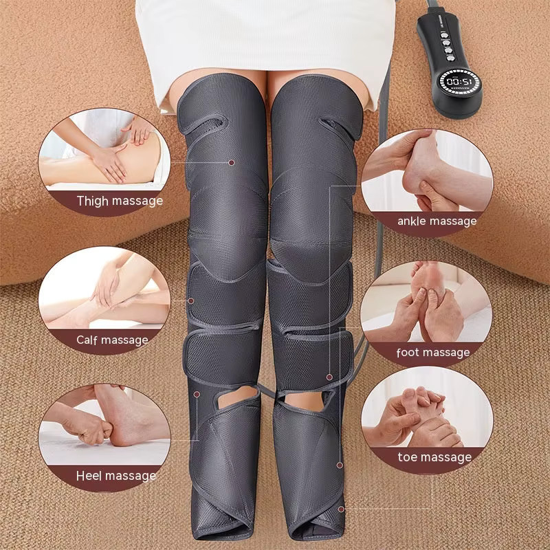 VamsLuna Beinmassagegerät mit Luftkompression, grau, Unisex - Bild 4