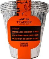Traeger Einlage für Fett- und Aschebehälter aus Aluminium in Silber - Bild 1