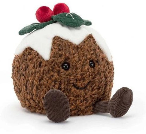 SH Home Decoration Weihnachts-Plüschkissen Sternenpuppe Lebkuchenhaus-Paar und Schneemann in Braun - Bild 1
