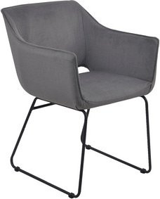 SIT Stuhl-Set SIT&CHAIRS in Grau mit Stoff und Metall, B/H/T: 56 x 82 x 61 cm - Bild 1