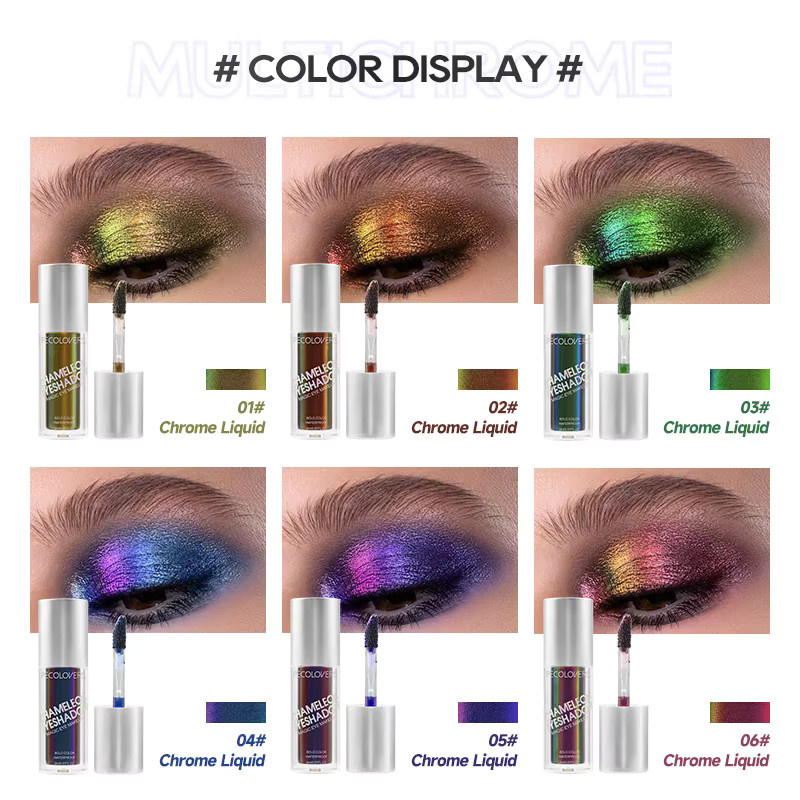 Multi-Chrome Shifting Pigments Liquid Eyeshadow, Metallic, Unisex - Bild 2