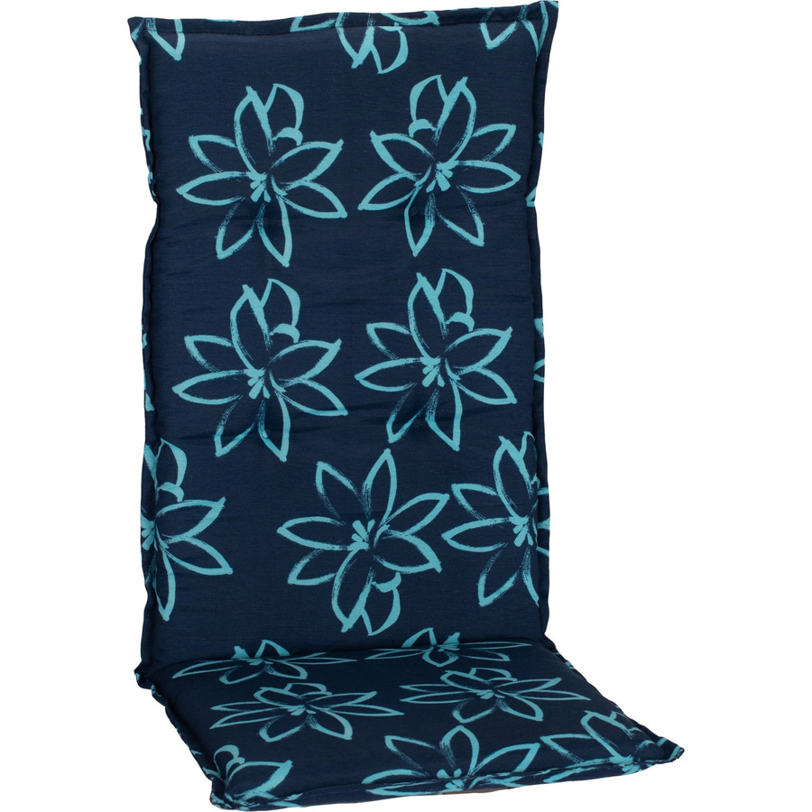 Beo Hochlehner-Saumauflage Bunde Blume in Blau, B/H: 50 x 118 cm - Bild 2