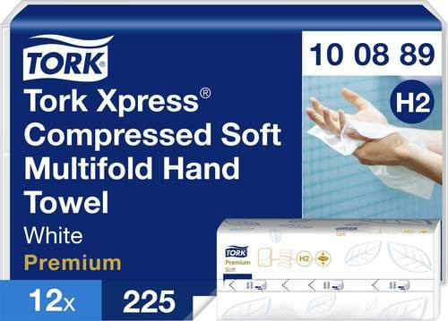 TORK Xpress Multifold Papierhandtücher Weiß 12 Stück - Bild 1