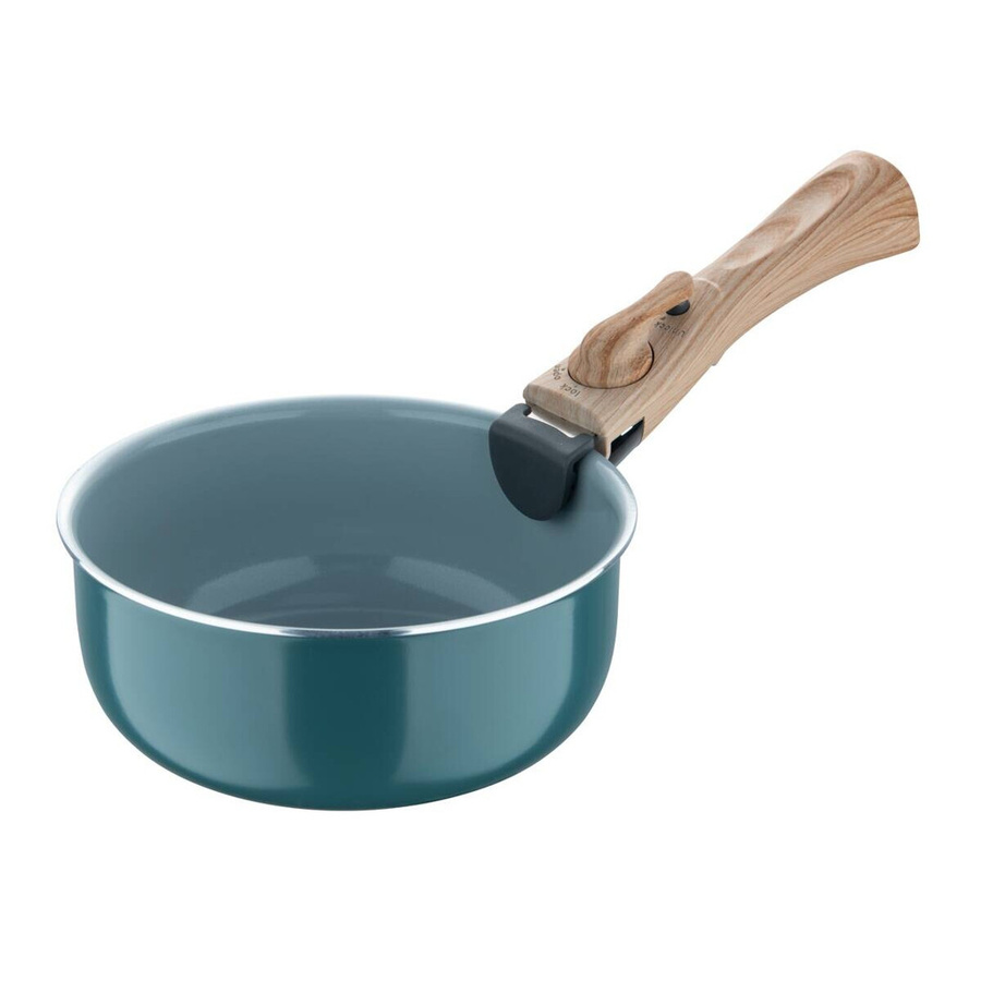 Bergner Click & Cook Topfset aus Aluminium in Silber, 4-teilig mit Antihaftbeschichtung - Bild 3