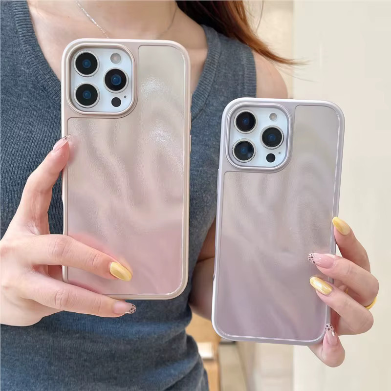 LYYDFUMAN Glitzer-Gradient-Quicksand Soft-Handyhülle für iPhone 17 Air 16 Plus 15 14 13 17 Pro Max, Stoßfeste Schutzhülle in Pink Multicolour - Bild 2