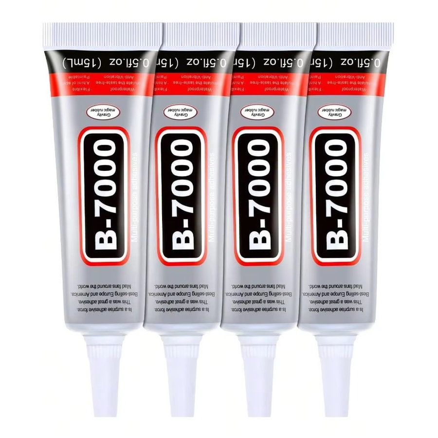 LOOLIFL B7000 Mehrzweck-Kleber, transparenter Universalklebstoff für Handy-Reparaturen und DIY-Projekte mit Applikator - Bild 6