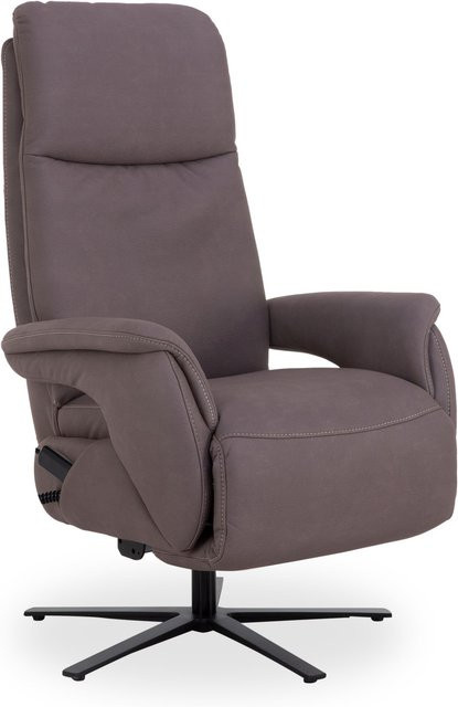 Relaxsessel MONDO MENTO LAZYLINE in Grau mit Stoffbezug und Armlehnen - Bild 1