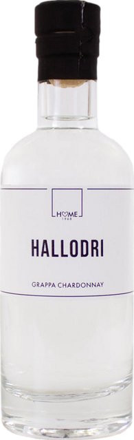 Home 1968 Hallodri Grappa Chardonnay, Deutschland, 40% Vol., 0,2 l - Bild 1