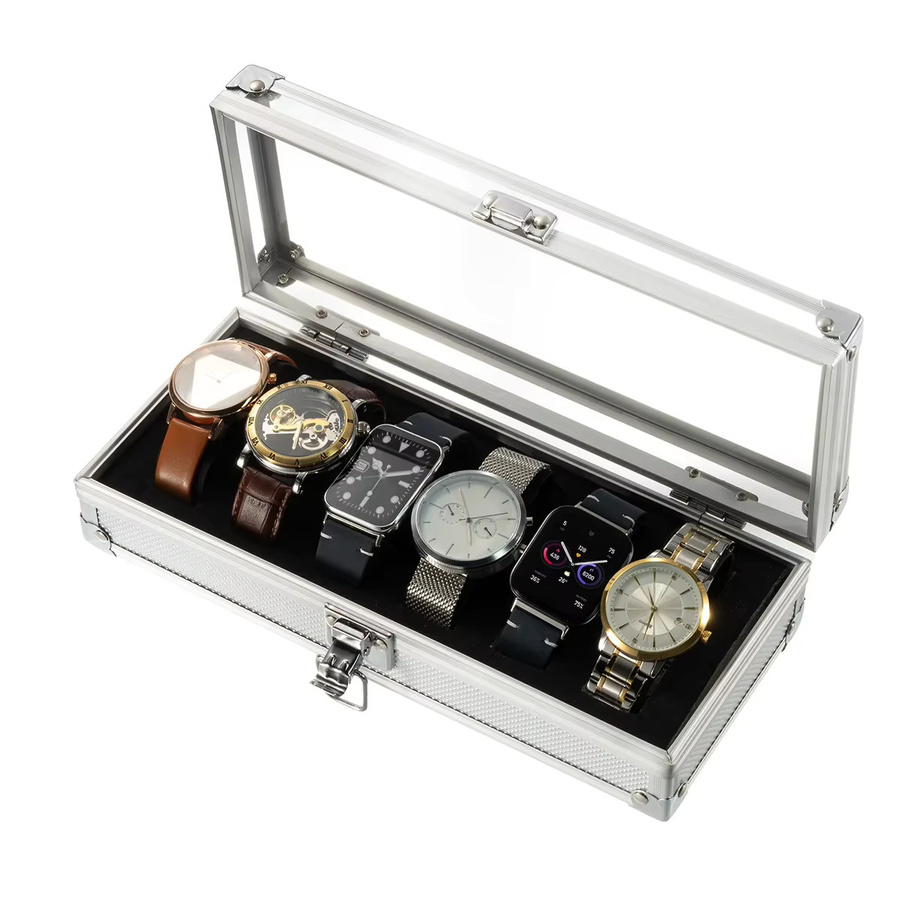 FancyWrist Uhren Box Aluminium, Silber - Bild 4