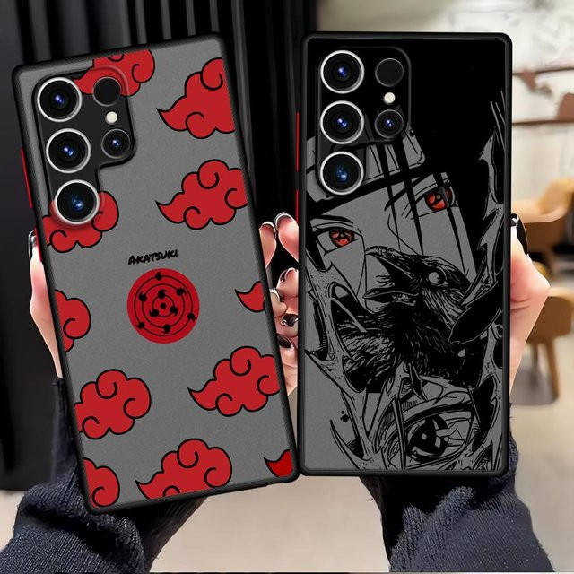 Japan Anime Cloud Itachi Softcover Schutzhülle für Samsung Galaxy S25 S24 S23 S22 S21 S20 S8 S9 Note 20 Plus FE in Multicolour - Bild 1
