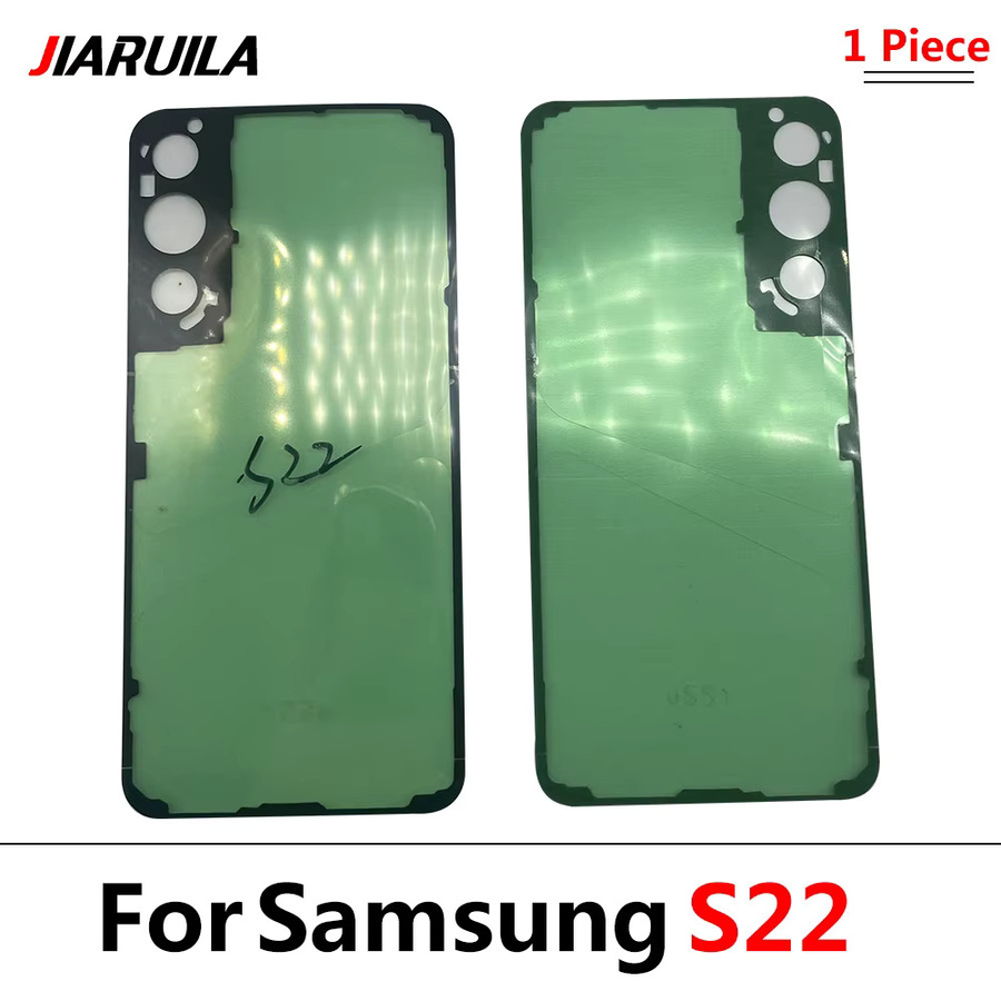 Selbstklebender Aufkleber für die Rückseite und Batterieabdeckung von Samsung Galaxy S23 S21 S20 Ultra S21 FE S21 Plus in Grün - Bild 2