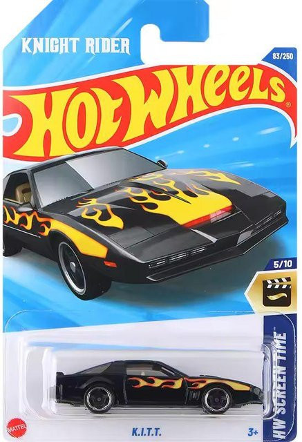 Hot Wheels Knight Rider K.I.T.T, Diecast Modellauto, 1:64, ab 12 Jahren - Bild 1