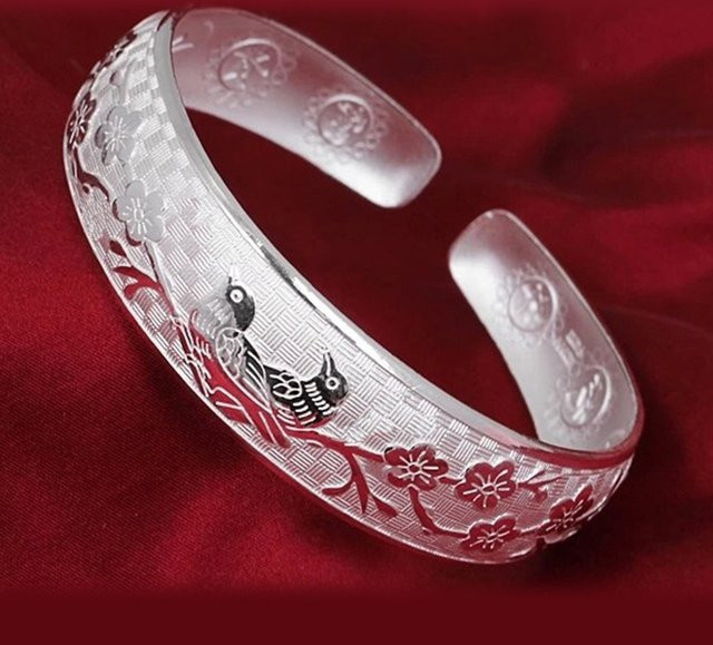 SAY Armband, 925 Silber, Unisex, Vintage - Bild 1