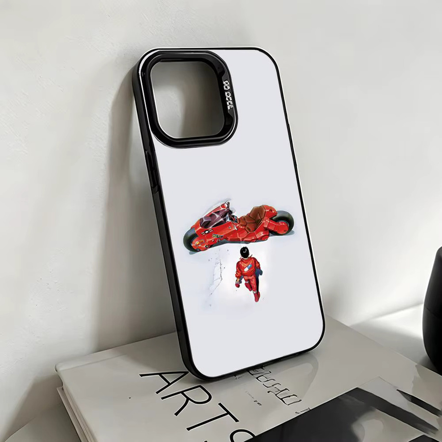 Anime A-Akira Handyhülle für iPhone 17 16 15 14 13 Pro Max Air Matte Laser Metallic Aurora Luxus-Hülle in Multicolour - Bild 3