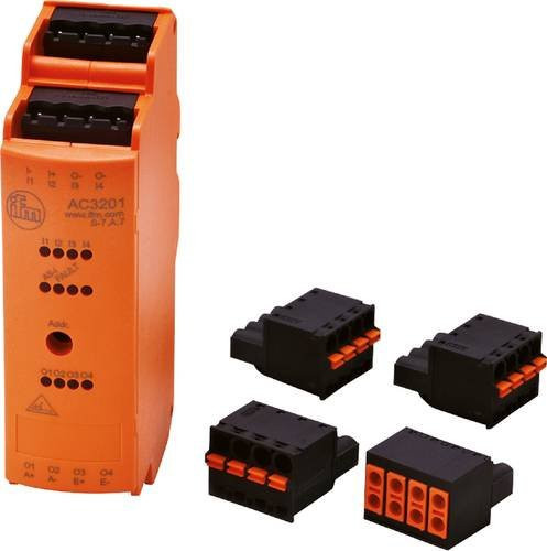 ifm Electronic I/O-Modul AC3201 mit 4 digitalen Ausgängen in Orange - Bild 1