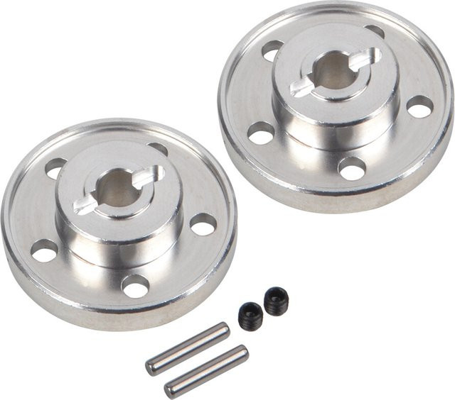 Tamiya Radnabe, Metall, Grau, 2-teiliges Set - Bild 1