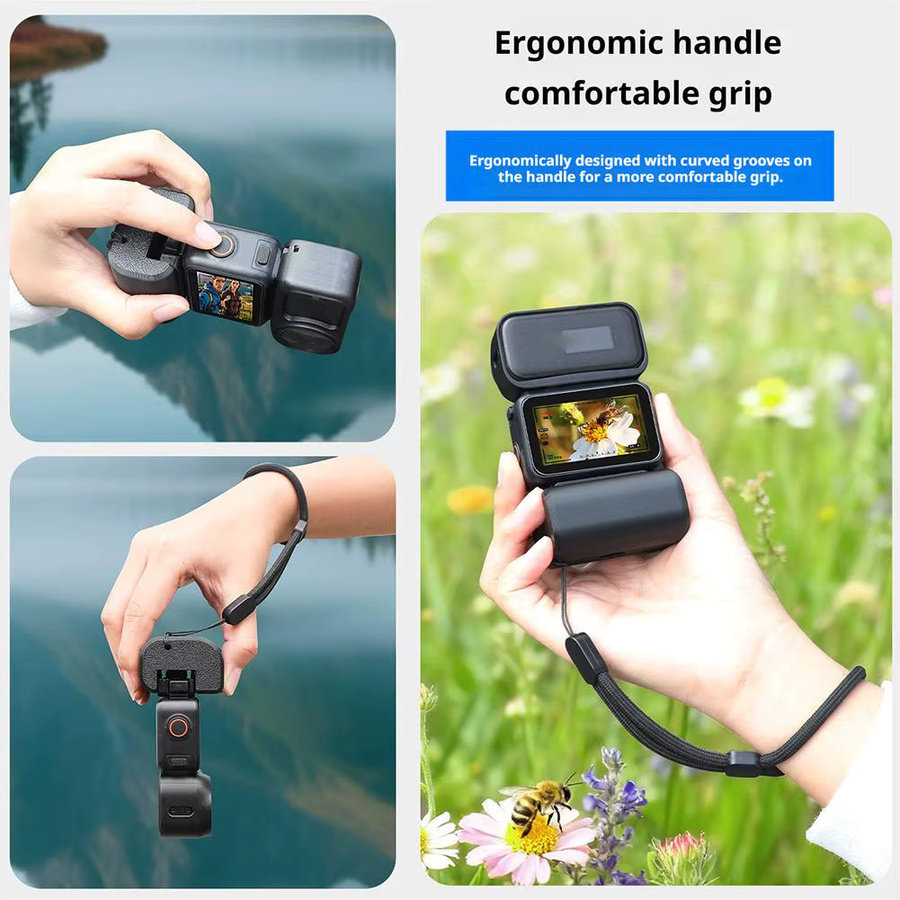 DJI Nano Action Kamera Griff mit rutschfestem Grip und Lanyard in Multicolor - Bild 4