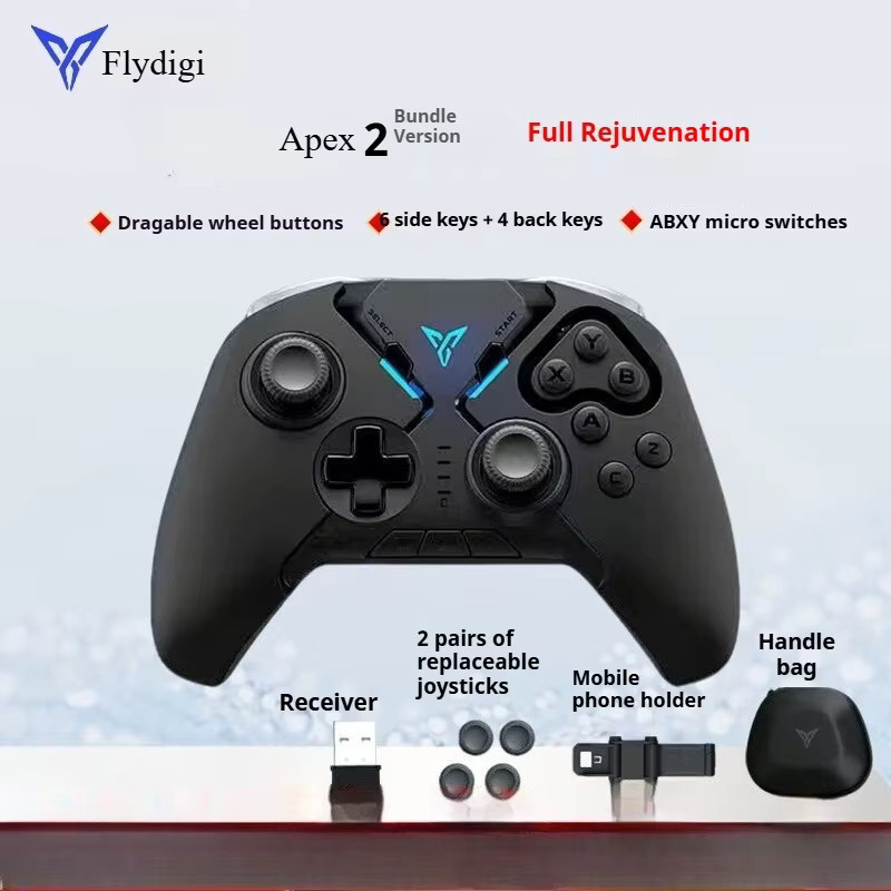 Flydigi Apex2 Gaming-Controller für Android-Spiele in Schwarz - Bild 2