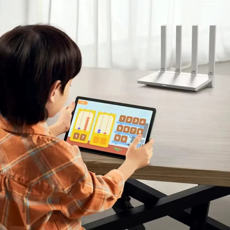 Xiaomi AX3000T WiFi 6 Dual-Band Router mit NFC-Verbindung in Weiß - Bild 3