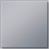 Gira Blindabdeckung IP44 in Silber aus Kunststoff für die flächenbündige Montage mit Schraubbefestigung - Bild 1