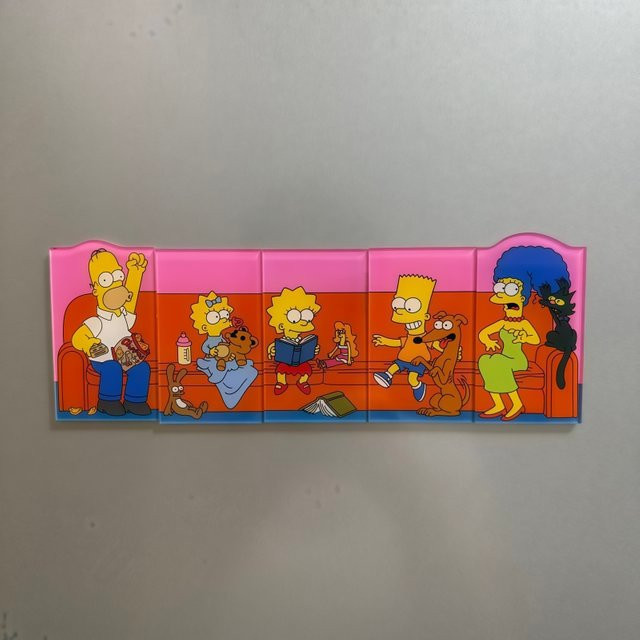 The Simpsons Familien-Kühlschrankmagnete, 5-teiliges Set, bunt - Bild 1