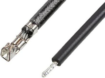 Molex Crimpkontakt mit Litze 2149211115 Bulk in Schwarz und Silber - Bild 1