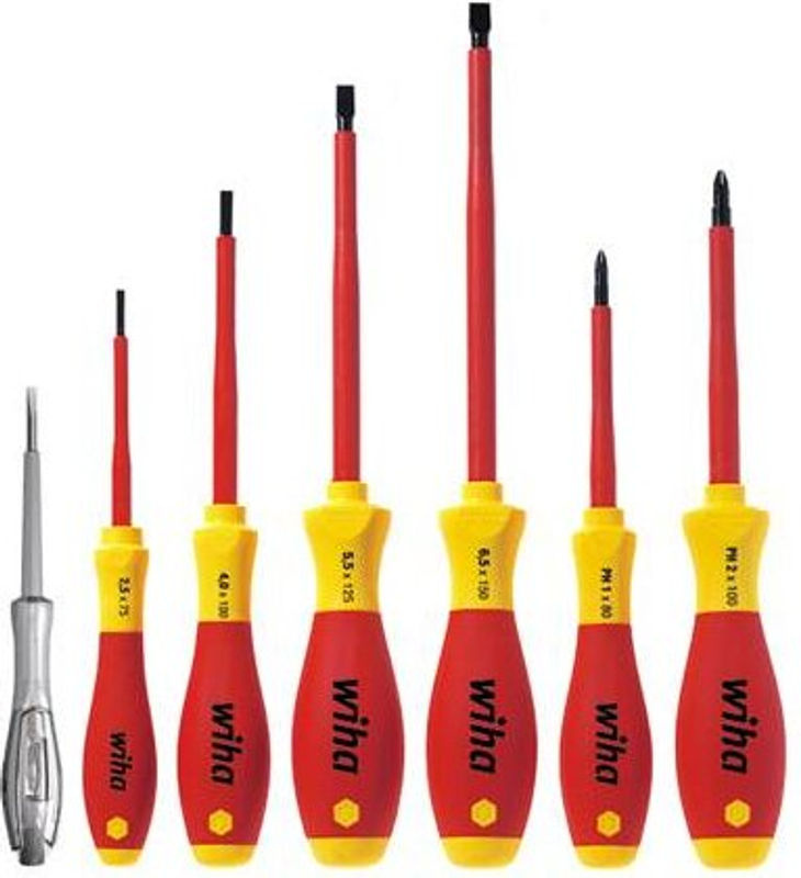 Wiha SoftFinish electric VDE Schraubendreher-Set, 7-teilig, Schlitz und Phillips - Bild 2