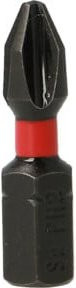 Heller Torsion-Impact Bit PH1, 1/4" E 6,3, schwarz, Länge: 90 mm - Bild 1