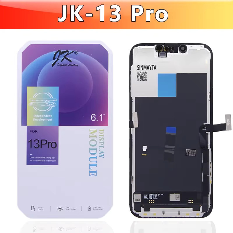 JK Incell Display-Baugruppe LCD-Bildschirm in Schwarz für iPhone Modelle 11 bis 15 Pro Max - Bild 2