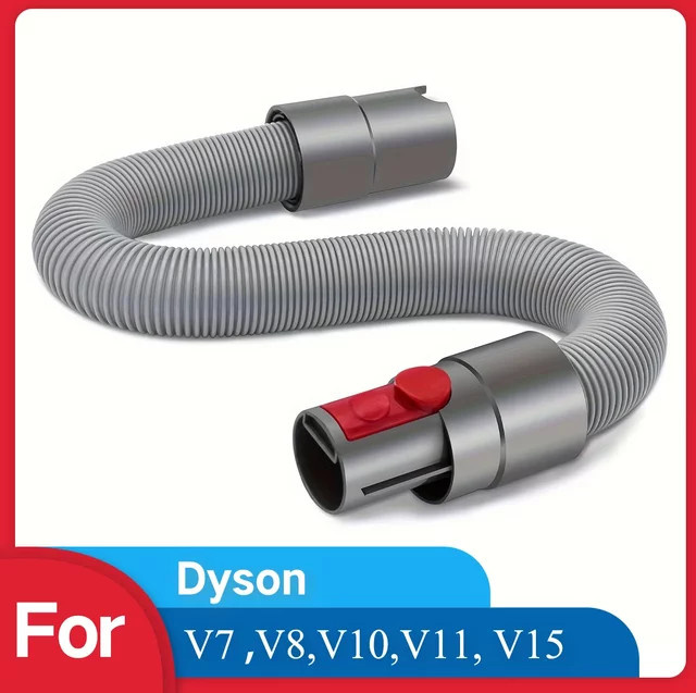 Dyson Staubsaugerschlauch-Verlängerung Ersatzschlauch Zubehör in Grau für V7 V8 V10 V11 V15 - Bild 1