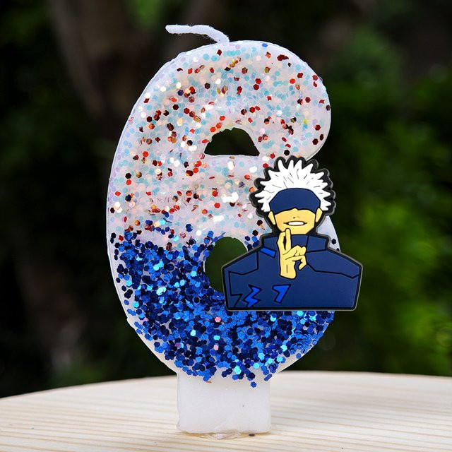 Bandai Jujutsu Kaisen Charakterkerzen in Bunt / Mehrfarbig für Anime-Partys und Dekoration - Bild 1