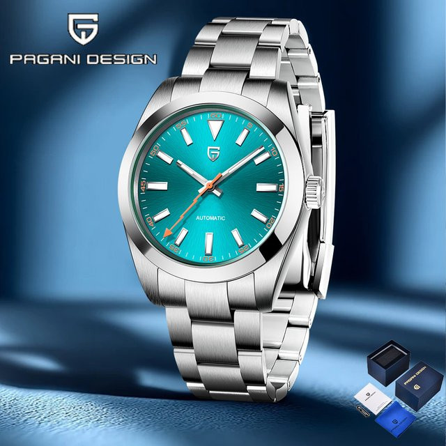Pagani Design Armbanduhr, Automatik, Edelstahl, Saphirglas, Herren - Bild 1